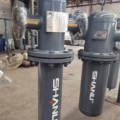 Vodou chladený odstredivý chladič Predfilter stlačeného vzduchu